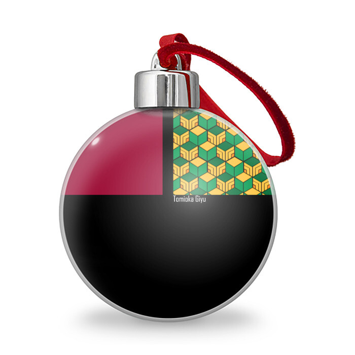 Ёлочный шар Гию Томиока Kimetsu no Yaiba фото