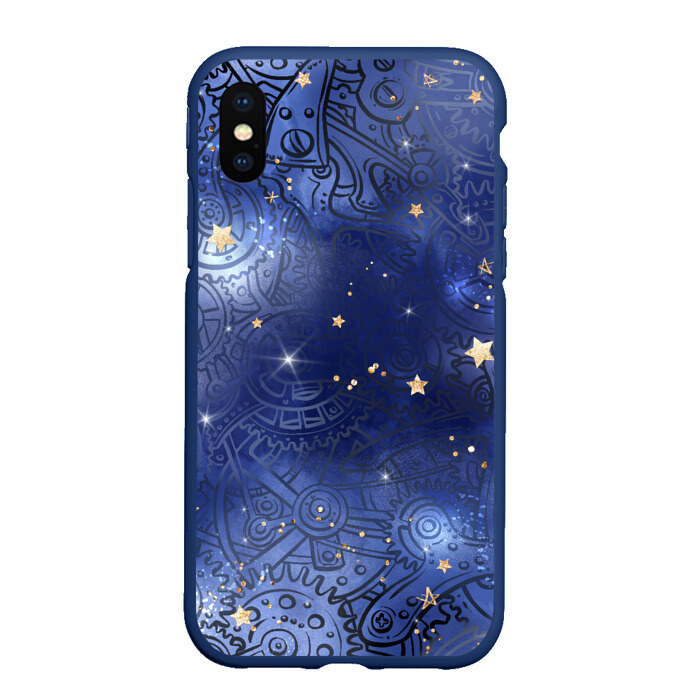 Чехол для iPhone XS Max матовый Небо в стиле Стимпанк фото