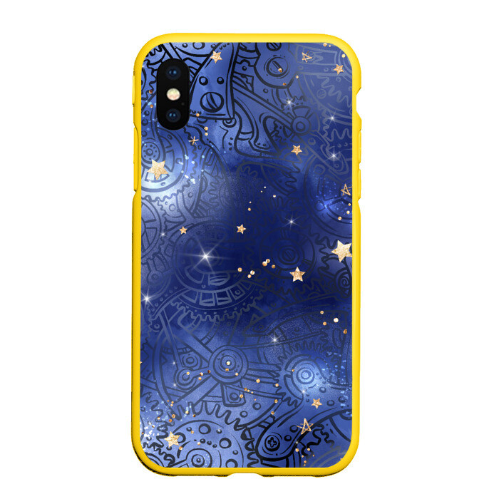 Чехол для iPhone XS Max матовый Небо в стиле Стимпанк фото