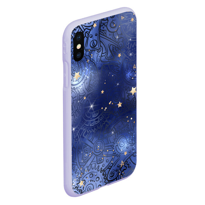 Чехол для iPhone XS Max матовый Небо в стиле Стимпанк фото