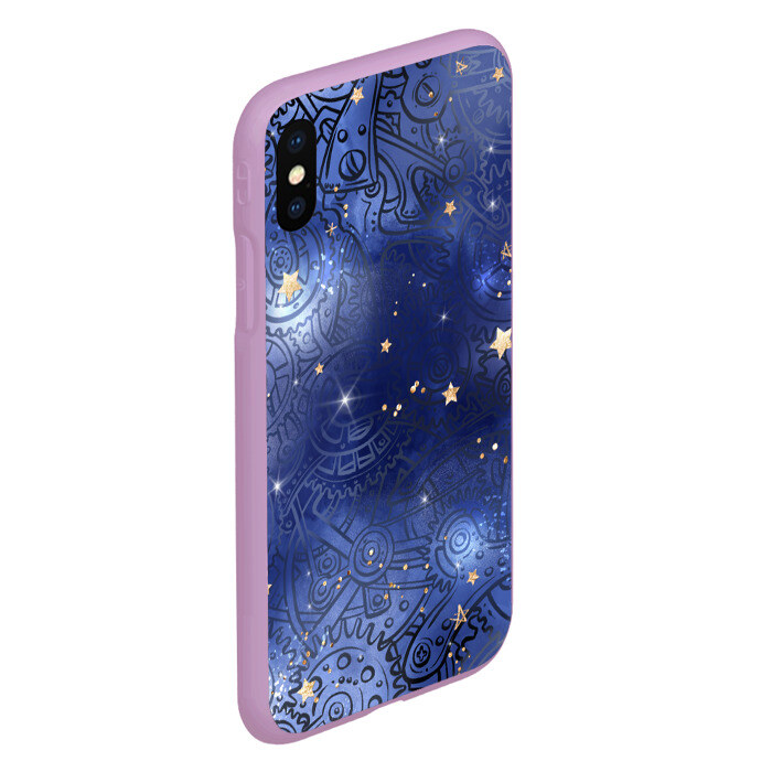 Чехол для iPhone XS Max матовый Небо в стиле Стимпанк фото