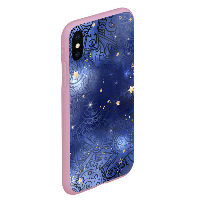 Чехол для iPhone XS Max матовый Небо в стиле Стимпанк фото