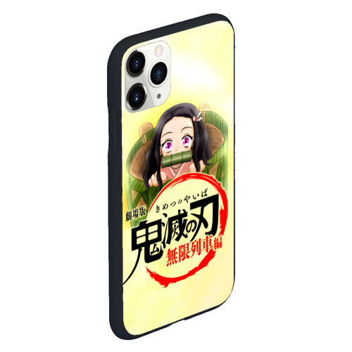 Чехол для iPhone 11 Pro матовый Незуко Камадо Kimetsu no Yaiba фото