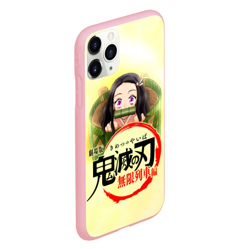 Чехол для iPhone 11 Pro матовый Незуко Камадо Kimetsu no Yaiba фото