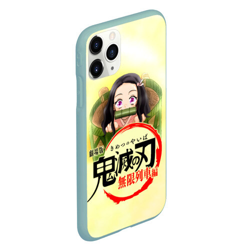 Чехол для iPhone 11 Pro матовый Незуко Камадо Kimetsu no Yaiba фото