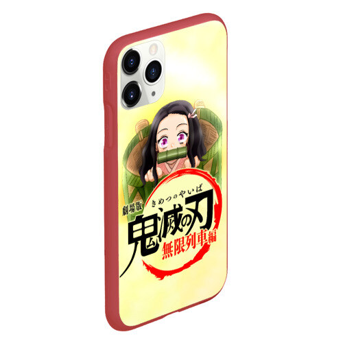 Чехол для iPhone 11 Pro матовый Незуко Камадо Kimetsu no Yaiba фото