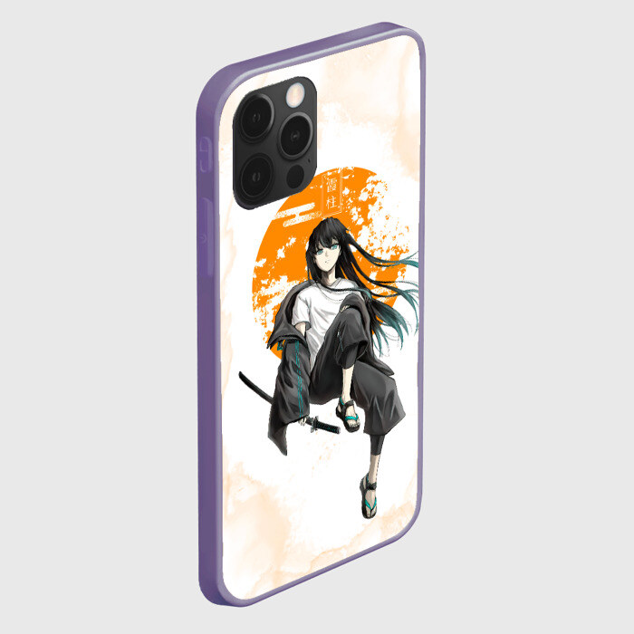 Чехол для iPhone 12 Pro Max Муичиро Токито Kimetsu no Yaiba фото