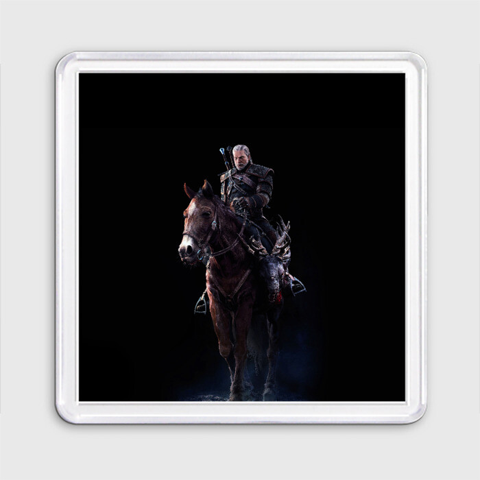 Магнит 55*55 Geralt фото